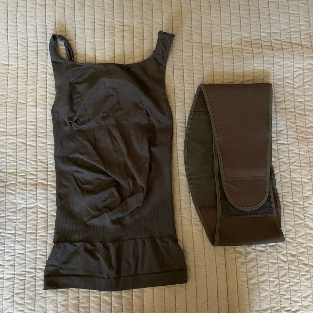 Maternity Support Bundle - Blanqi Tank and BB Wrap